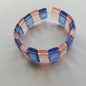 🏵️ Pink//Blue 💙 Girls Statement Bracelet